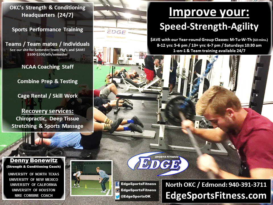 The EDGE Sports Fitness - Edmond, OK, The Edge Sports Performance